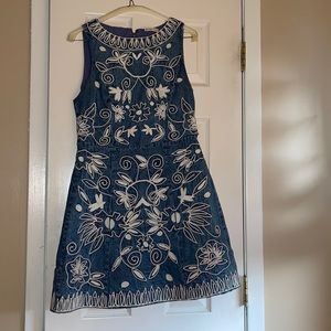 Alice and Olivia - Blue Jean Dress
